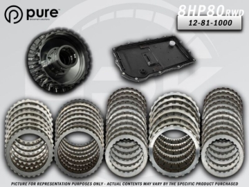 Picture of Pure Drivetrain 8HP80 High Performance Transmission Hard Parts Kit - RWD - Stage 1