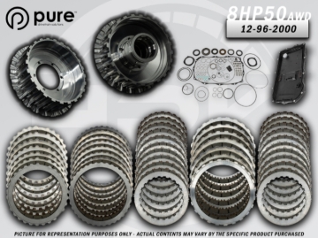 Picture of Pure Drivetrain 8HP50 High Performance Transmission Hard Parts Kit - AWD - Stage 2