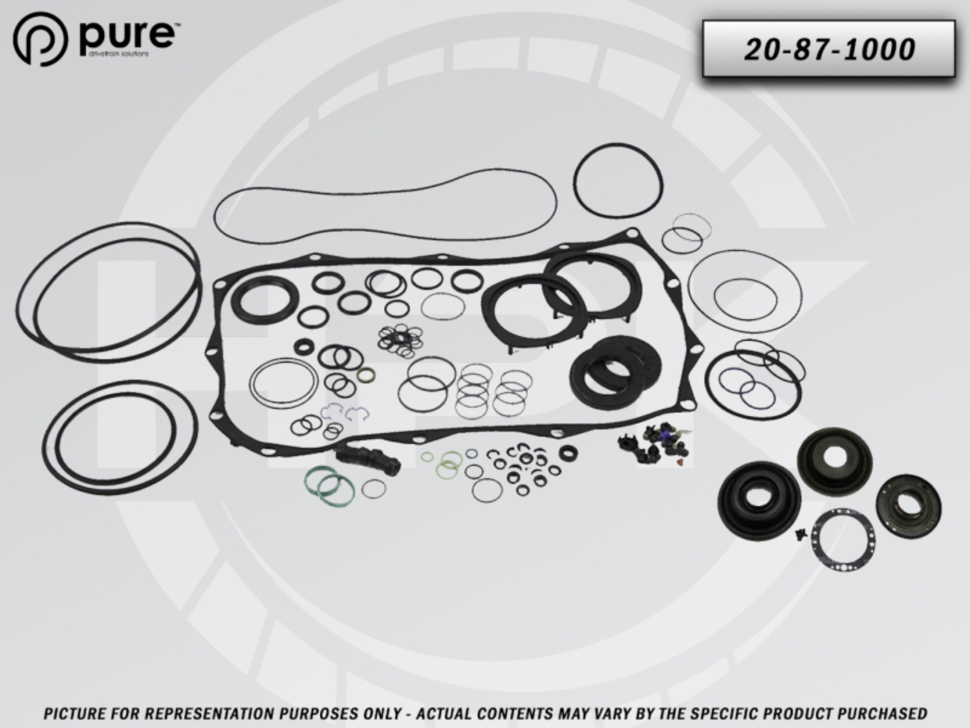 Picture of Pure Drivetrain 8HP75 High Performance Transmission Master Seal Kit - AWD