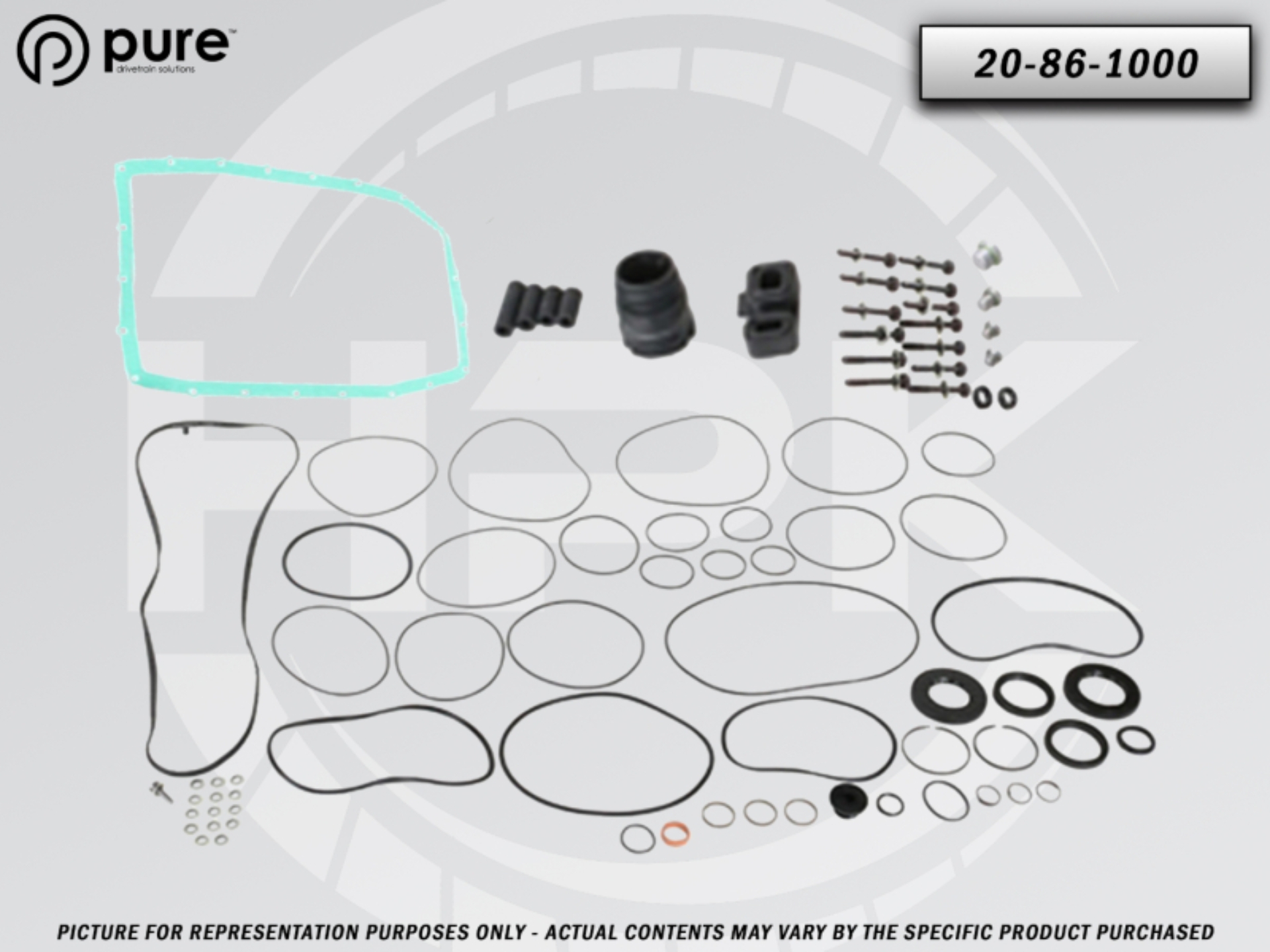 Picture of Pure Drivetrain 8HP76 High Performance Transmission Master Seal Kit - RWD