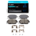 Picture of R1 06-15 Lexus GS300 Front Ceramic Brake Pads & Hardware Kit