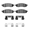 Picture of R1 04-07 Infiniti QX56 Front Ceramic Brake Pads & Hardware Kit