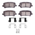 Picture of R1 15-20 Chevrolet Colorado Rear Performance Off-Road/Tow Brake Brake Pads & Hardware Kit