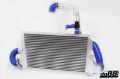 Picture of do88 02-09 SAAB 9-5 2.0T/2.3T/Aero (B205/B235) Automatic BigPack Intercooler Kit w/Blue Hoses