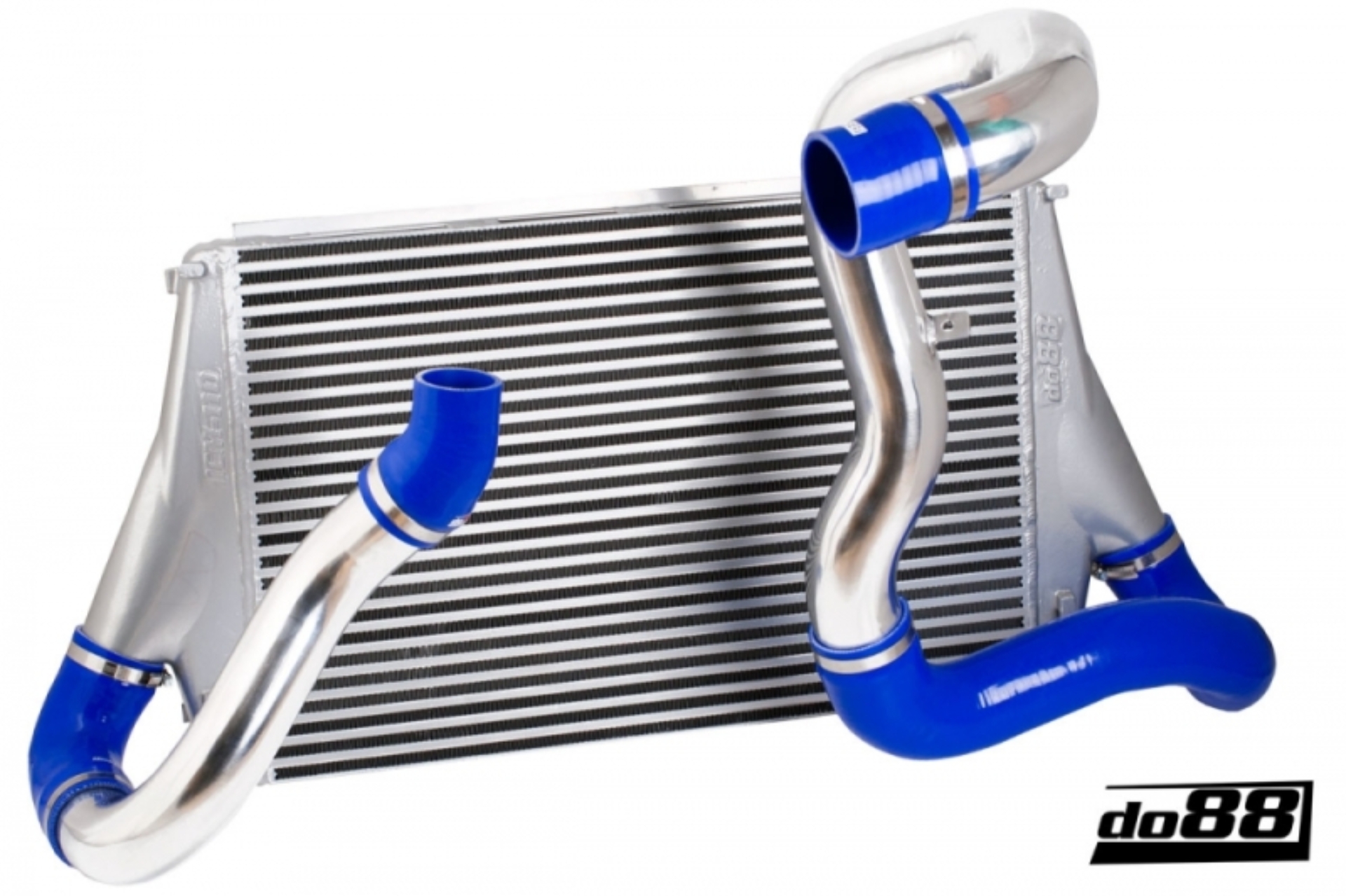 Picture of do88 06-11 SAAB 9-3 2.8T V6 Aero/Turbo X (B285) BigPack Intercooler Kit w/Blue Hoses