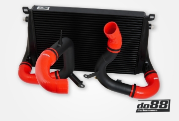 Picture of do88 VAG 2.0T EA888 Gen4 (245hp) BigPack Intercooler Kit w/Red Hoses