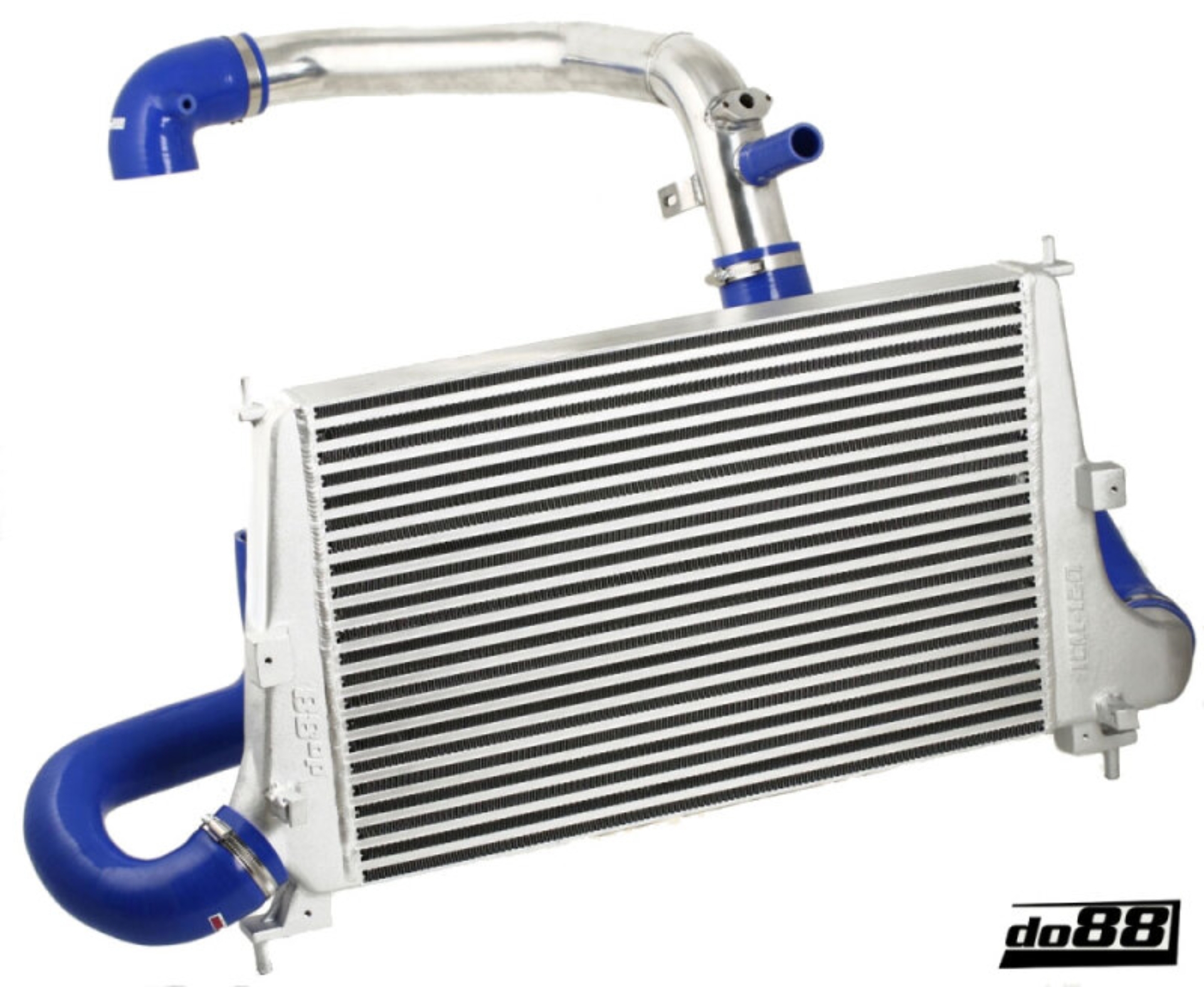 Picture of do88 01-09 SAAB 9-5 2.0T/2.3T/Aero (B205/B235) BigPack Intercooler Kit w/Red Hoses