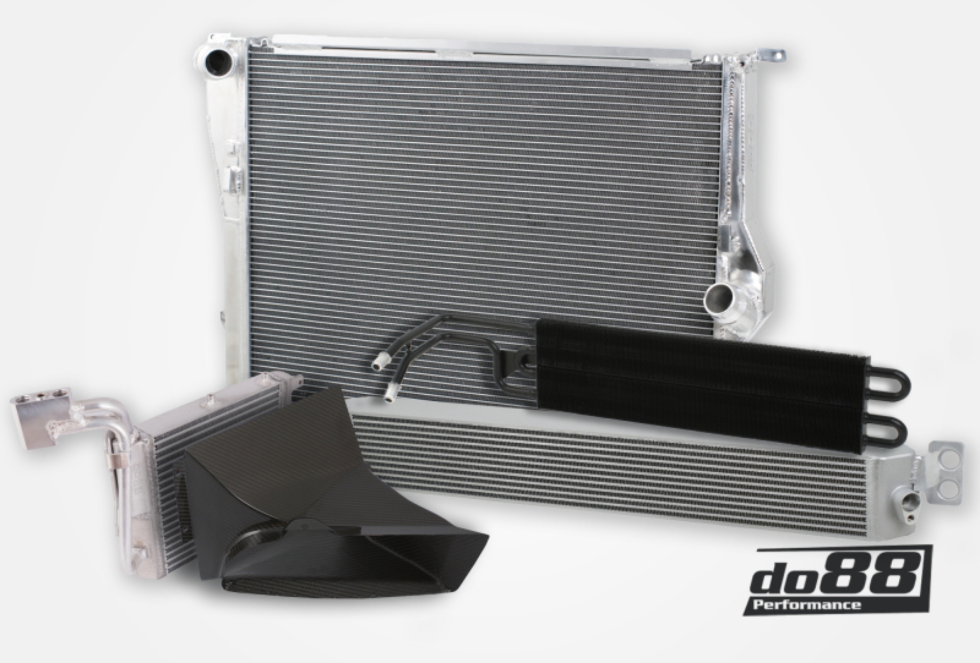 Picture of do88 07-13 BMW M3 (E90/E92/E93) DKG/DCT BigPack Intercooler Kit