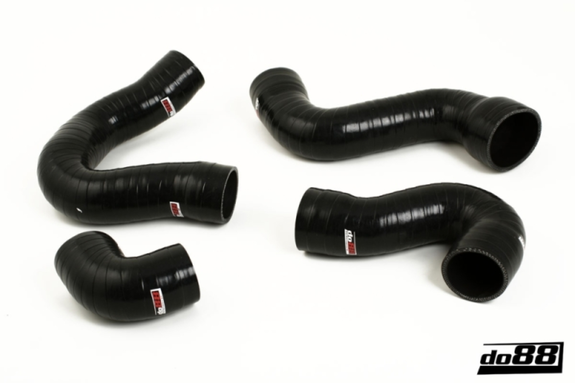 Picture of do88 01-04 Audi A4 1.8T (B6 190hp) Pressure Hoses - Black