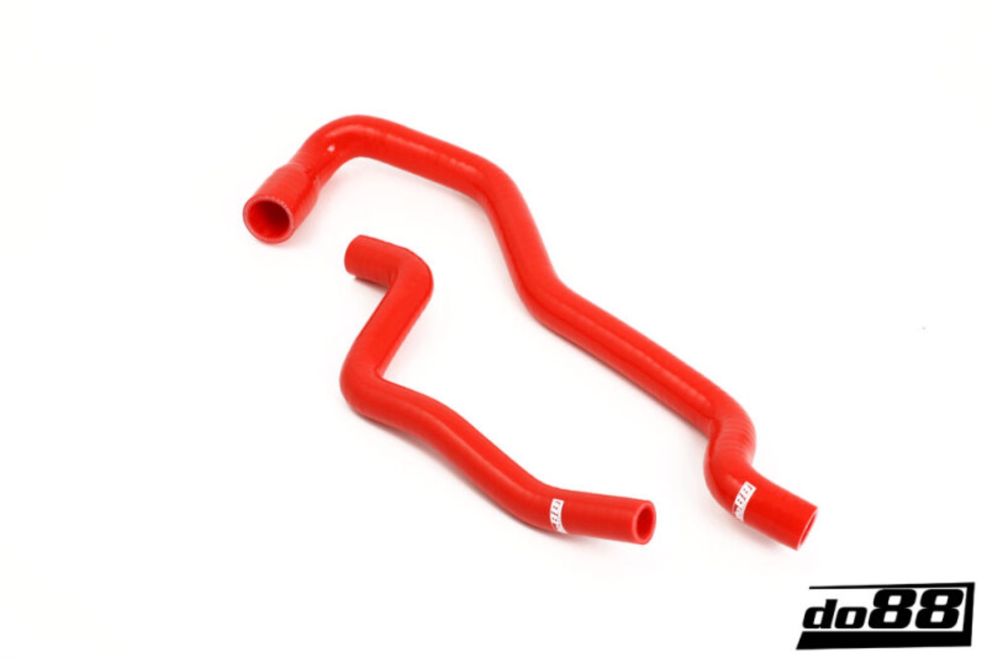 Picture of do88 SAAB 9-5 98-10 Heater Hoses for Cars w/o Water Valve Red