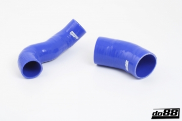 Picture of do88 09-11 Ford Focus RS 2.5L (MKII) Air Filter Box Hoses - Blue