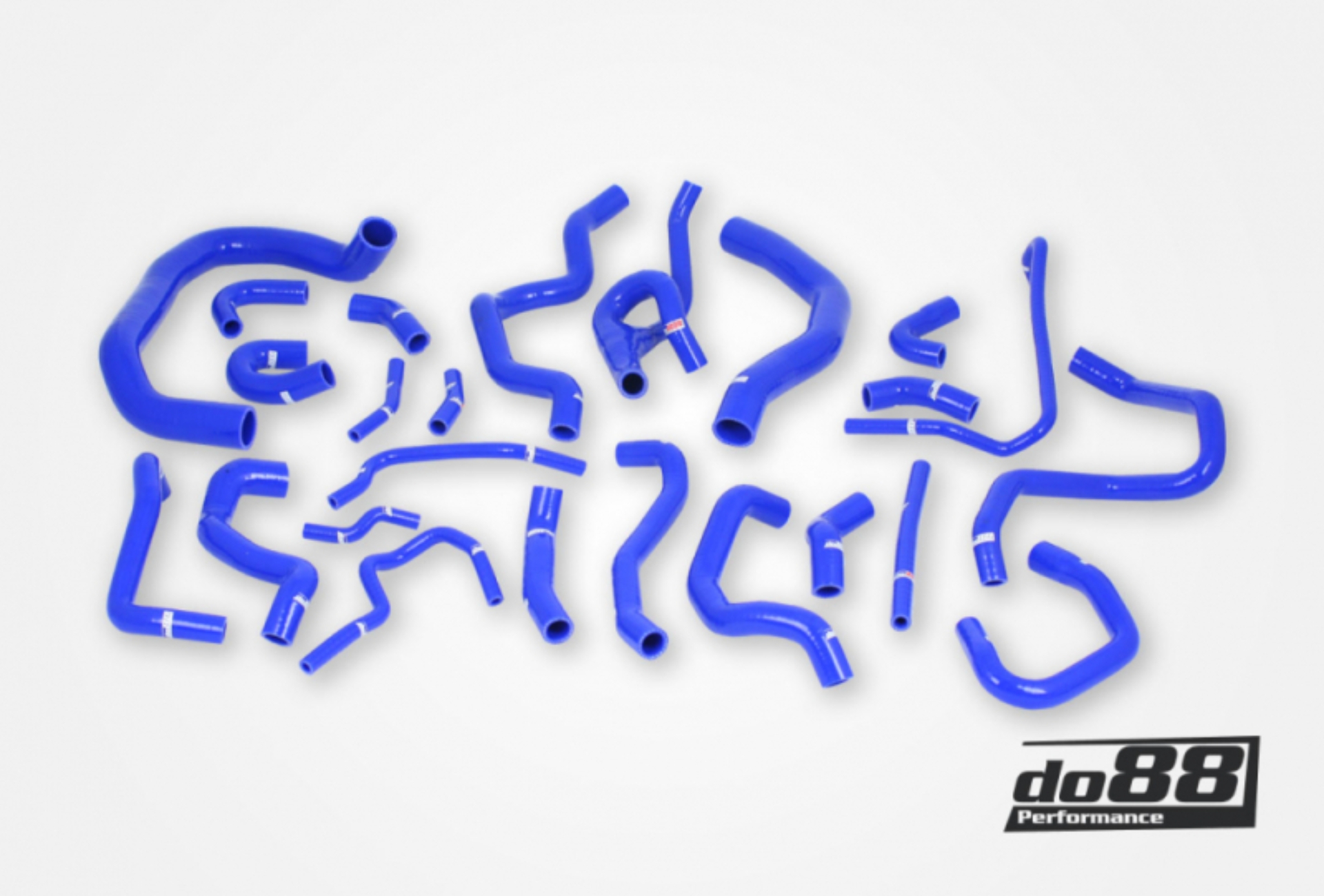 Picture of do88 Audi/Seat/Skoda/Volkswagen 1.8T/2.0T (MQB) Coolant Hoses (24 pcs) - Blue