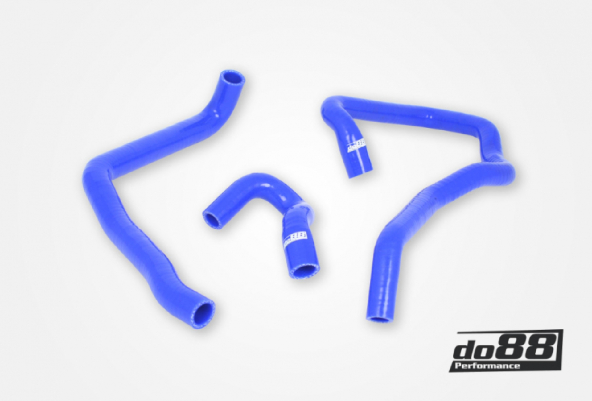 Picture of do88 Audi/Seat/Volkswagen 2.0T (MQB) Remote Radiator Coolant Hoses (Right) - Blue