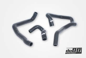 Picture of do88 Audi/Seat/Volkswagen 2.0T (MQB) Remote Radiator Coolant Hoses (Right) - Black
