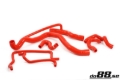 Picture of do88 SAAB 9-3 2.0T 2003- Coolant Hoses Red