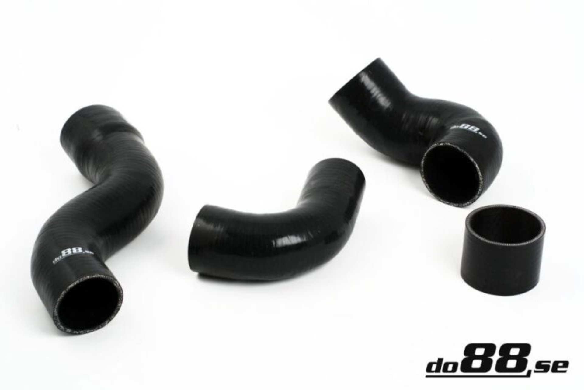 Picture of do88 Volvo 700/900 Turbo (w/o AC) Pressure Hoses Black