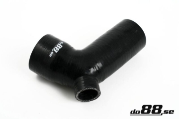 Picture of do88 Volvo 850/S70/V70 Intercooler Outlet Hose w/25mm BOV Connection Black