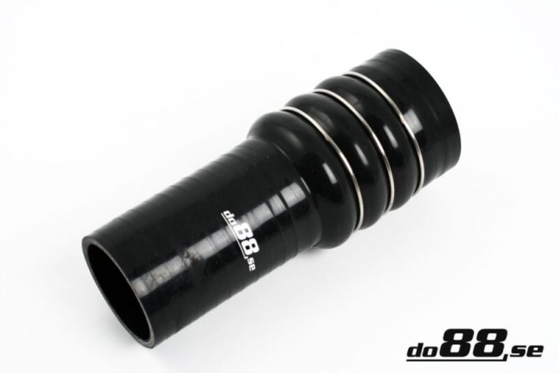 Picture of do88 91-97 Audi S4/S6/A6 2.2T C4 (AAN) Intercooler Inlet Hose - Black
