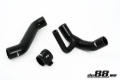 Picture of do88 92-96 Audi S2/RS2 2.2T (ABY/ADU) Pressure Hoses - Black