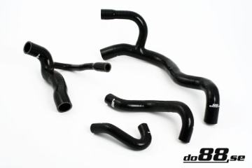 Picture of do88 92-96 Audi S2/RS2 2.2T (ABY/ADU) Radiator Hoses - Black