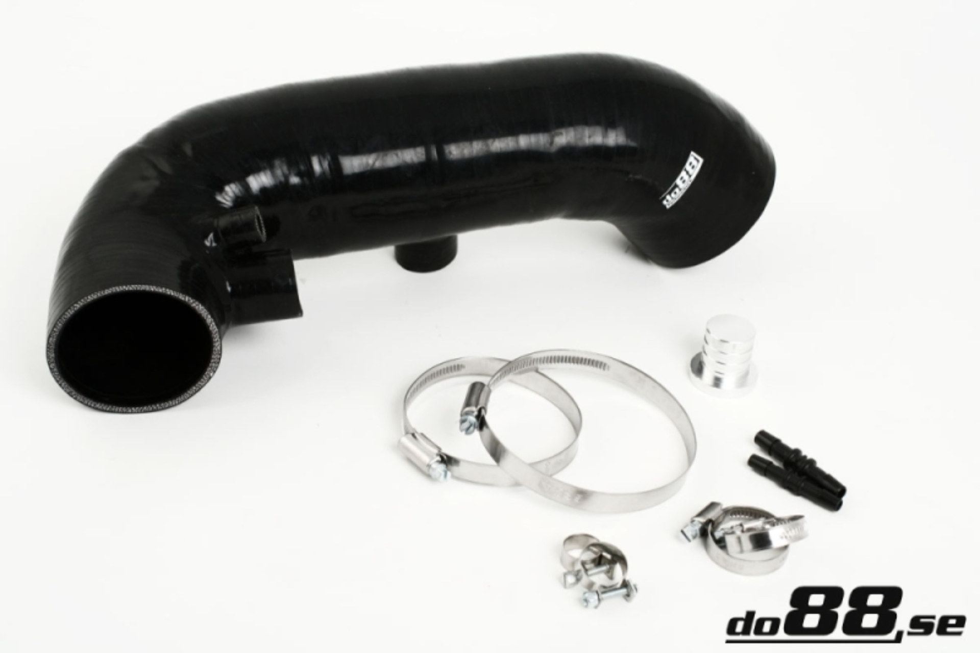 Picture of do88 Volvo S60R V70R Inlet Hose Black