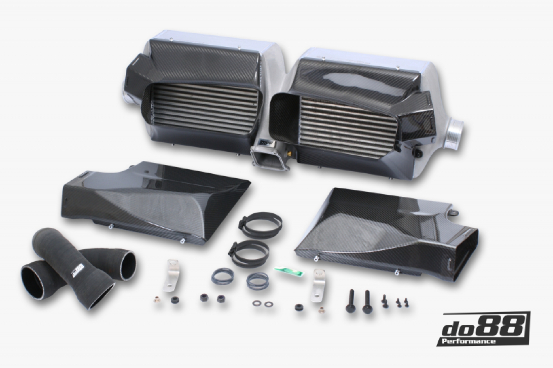 Picture of do88 19-24 Porsche 911 Carrera (992.1) Standard Bumper Intercooler Kit