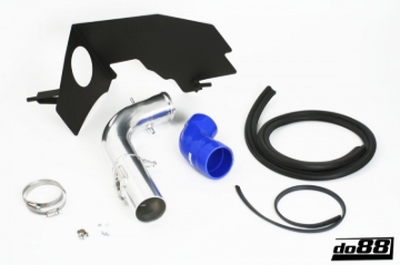 Picture of do88 SAAB 9-3 2.0T 2005- Turbo Intake System w/o Filter Blue Hose