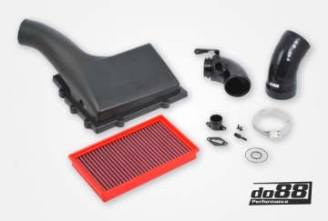 Picture of do88 VAG 1.8 2.0 TSI (MQB) V1 Intake System w/Inlet Pipe Black Hose Filter