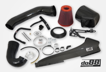 Picture of do88 Audi RS3 2.5T (8V)/TT RS 2.5T (8S) BeastFlow Closed Intake Kit + Inlet Hose (TTE777/855 Turbo)