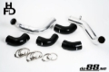 Picture of do88 Volvo 7/940 Turbo Center Connection Pipe Kit Black Hoses 3in Throttle Body
