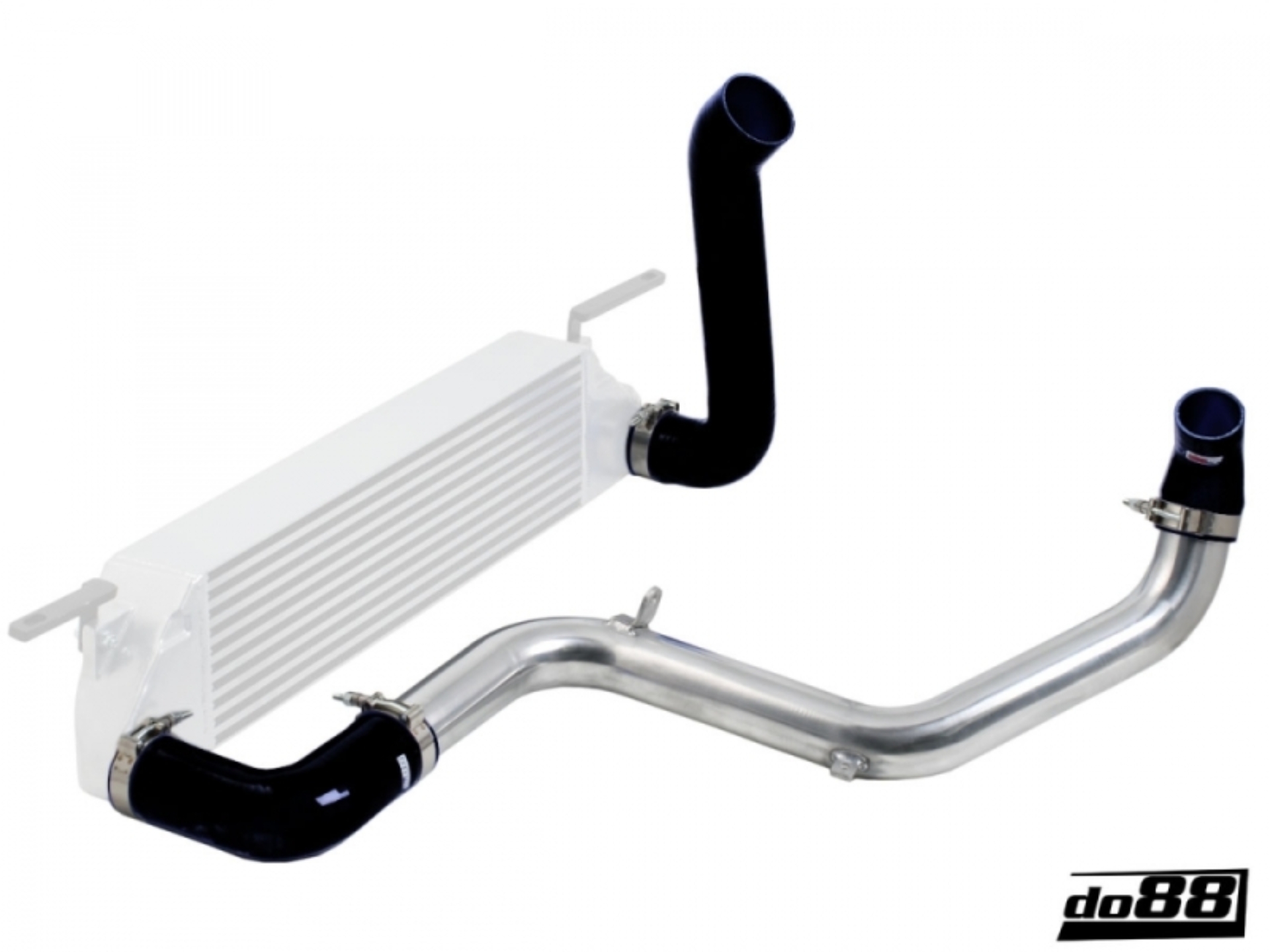 Picture of do88 Volvo C30/C70/S40/V50 Turbo 04-13 Pressure Pipes Black Hoses