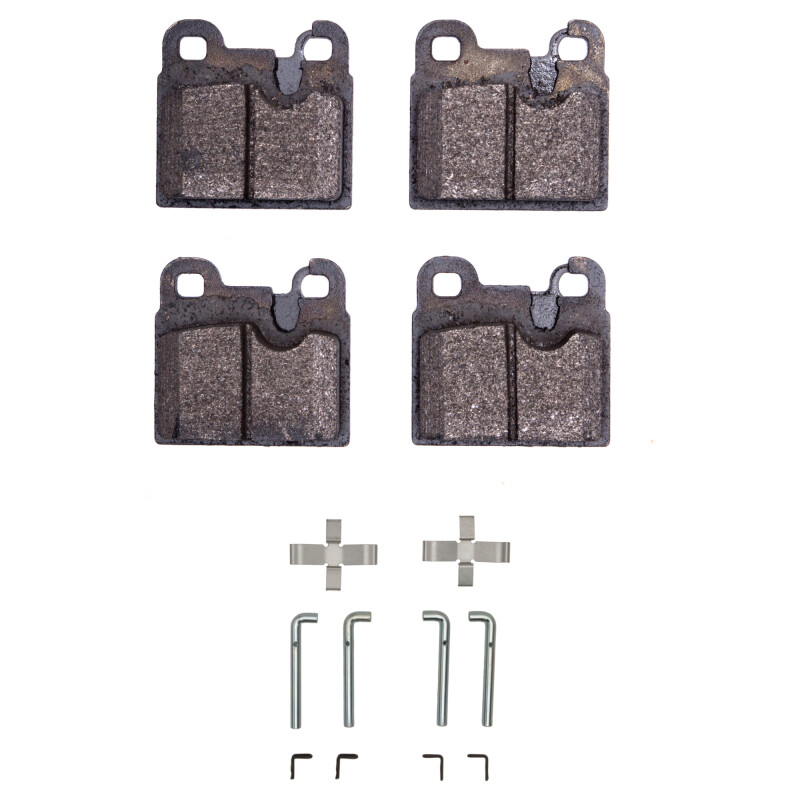 Picture of DFC 87-89 Alfa Romeo MILANO Rear 4000 HybriDynamic Brake Pads and Hardware Kit