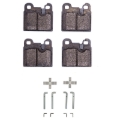 Picture of DFC 87-89 Alfa Romeo MILANO Rear 4000 HybriDynamic Brake Pads and Hardware Kit