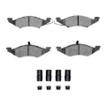 Picture of DFC 83-94 Ford Escort Front 4000 HybriDynamic Brake Pads and Hardware Kit