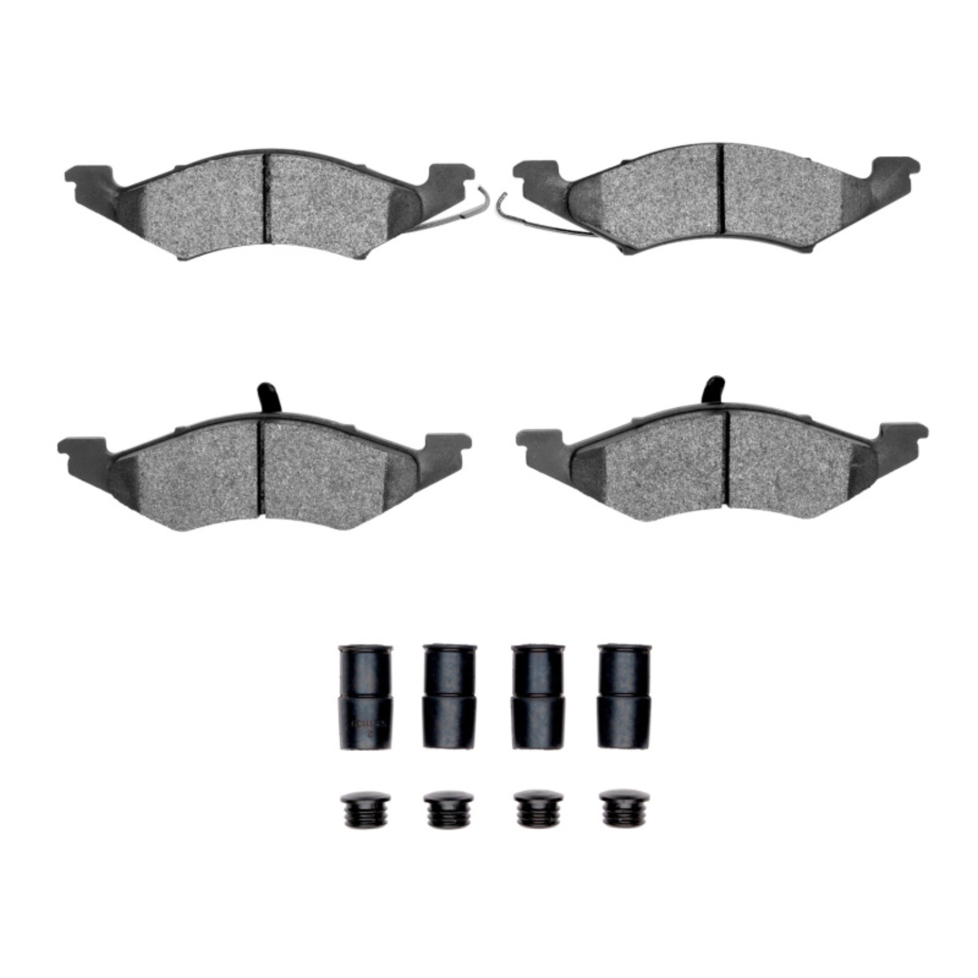 Picture of DFC 83-94 Ford Escort Front 4000 HybriDynamic Brake Pads and Hardware Kit