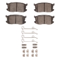Picture of DFC 85-89 Chevrolet SPECTRUM Front 4000 HybriDynamic Brake Pads and Hardware Kit