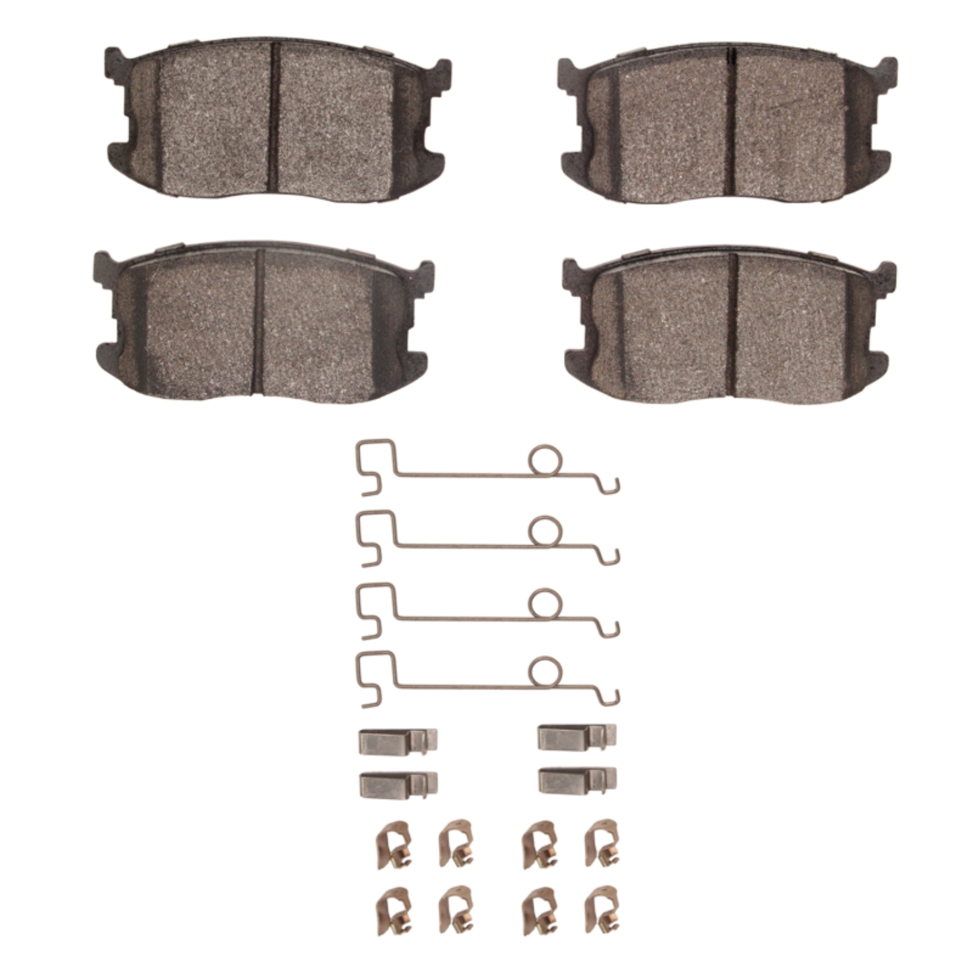 Picture of DFC 85-89 Chevrolet SPECTRUM Front 4000 HybriDynamic Brake Pads and Hardware Kit