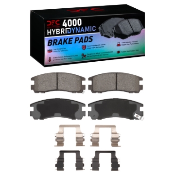 Picture of DFC 88-99 Dodge Stealth Rear 4000 HybriDynamic Brake Pads and Hardware Kit