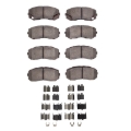 Picture of DFC 05-11 Freightliner FL360 (Mexico) Rear/Front 4000 HybriDynamic Brake Pads and Hardware Kit
