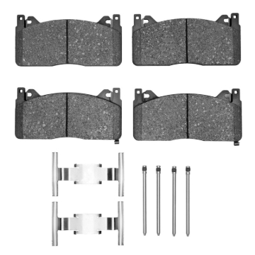 Picture of DFC 16-20 Ford Mustang Front 4000 HybriDynamic Brake Pads and Hardware Kit