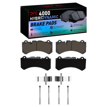 Picture of DFC 16-17 Volvo V60/S60 Front 4000 HybriDynamic Brake Pads and Hardware Kit