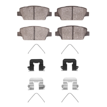 Picture of DFC 17-19 Kia Cadenza Rear 4000 HybriDynamic Brake Pads and Hardware Kit