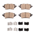 Picture of DFC 18-22 Toyota C-HR Rear 4000 HybriDynamic Brake Pads and Hardware Kit