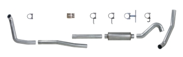 Picture of Diamond Eye Performance Turbo Back Exhaust Kit AL