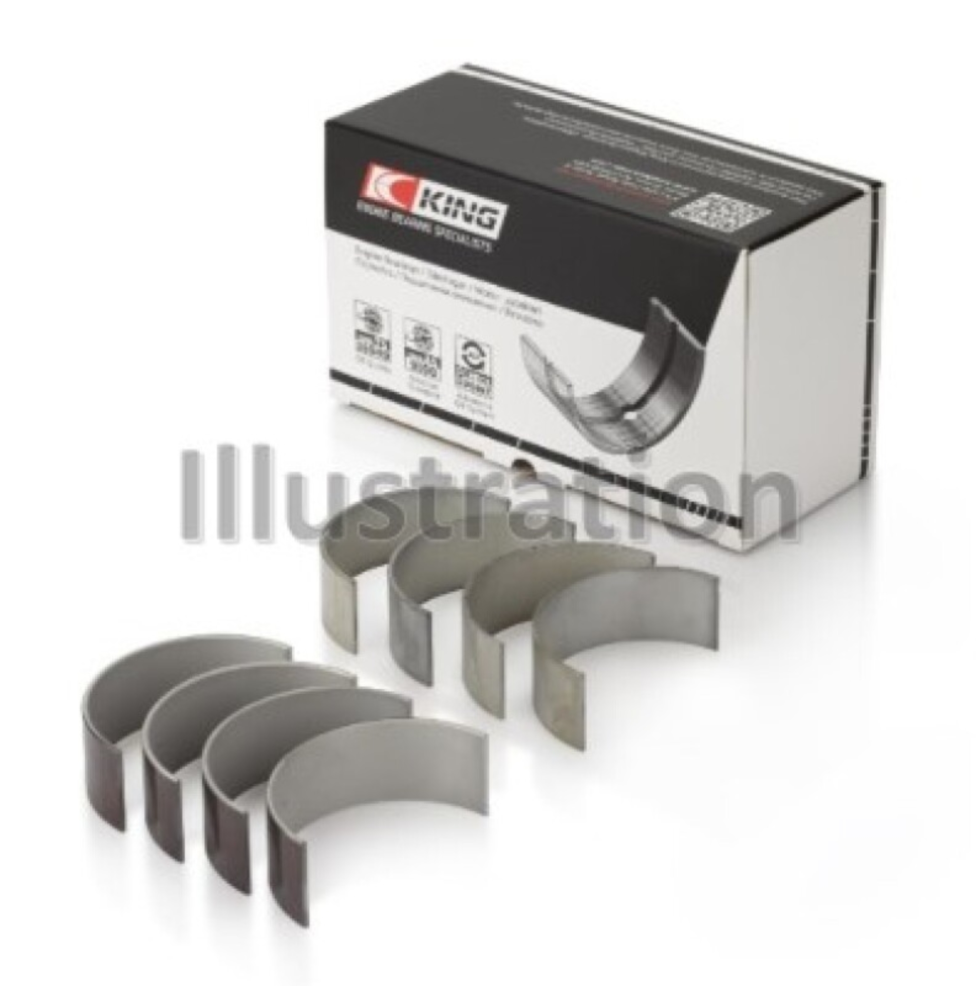 Picture of King Engine Bearings BMW Mini M47 Diesel Connecting Rod Bearing Set