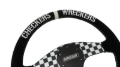 Picture of PRP X Shreddy Checkered Steering Wheel - Flat