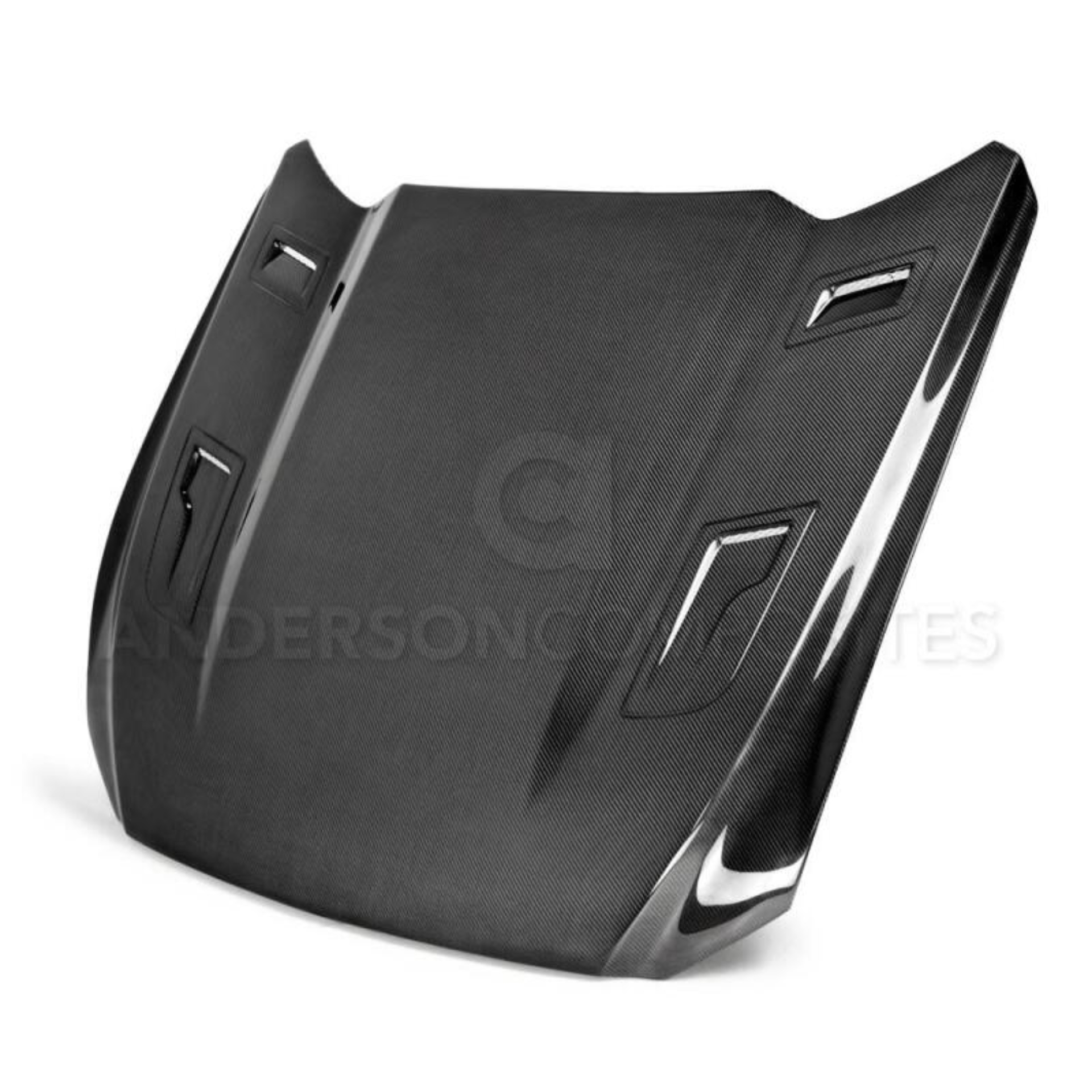 Picture of Anderson Composites 15-17 Ford Mustang (Excl. GT350/GT350R) Type-G Double Sided Hood