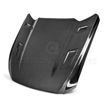 Picture of Anderson Composites 15-17 Ford Mustang (Excl. GT350/GT350R) Type-G Double Sided Hood