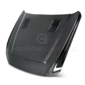 Picture of Anderson Composites 15-17 Ford Mustang (Excl. GT350/GT350R) Super Snake Double Sided Hood