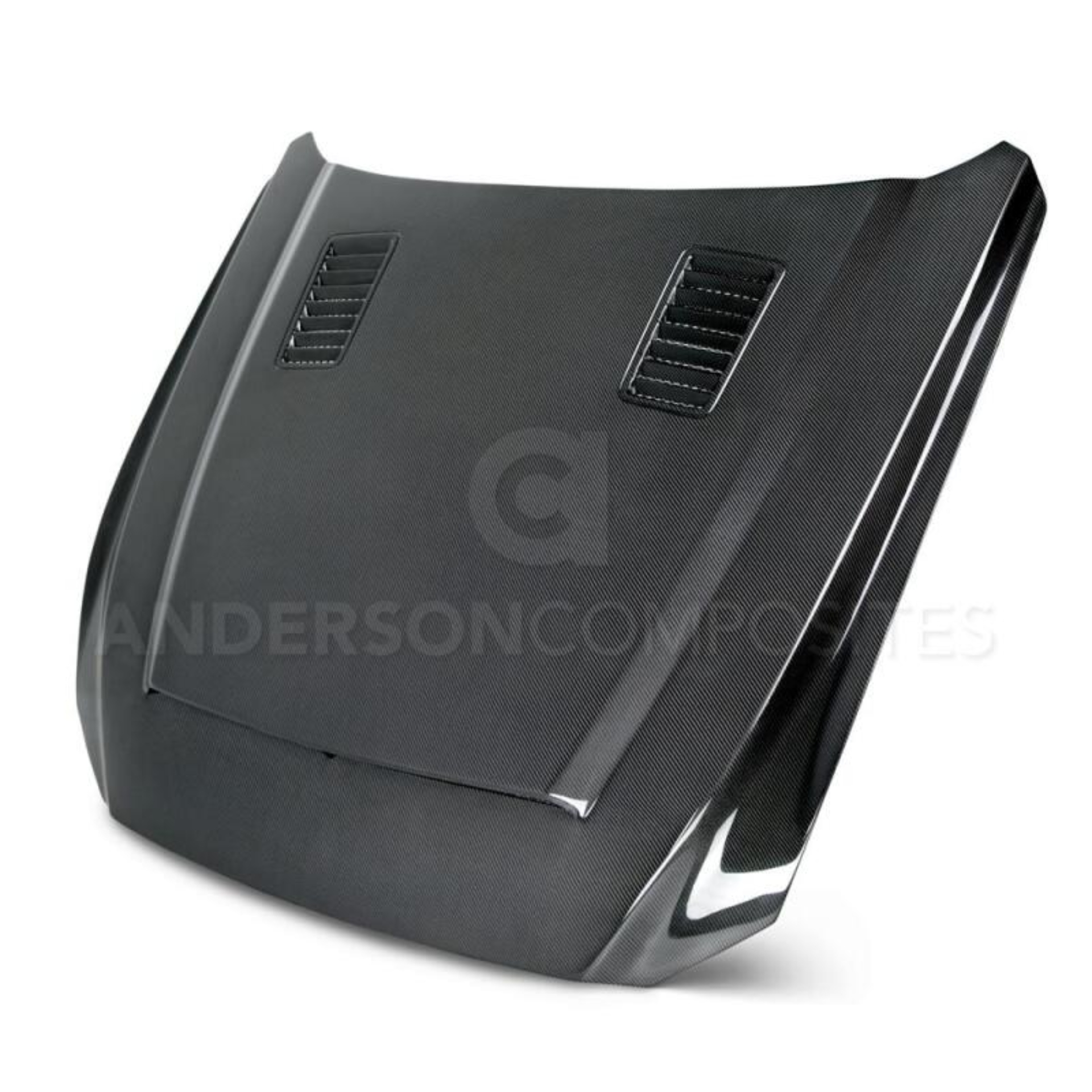 Picture of Anderson Composites 15-17 Ford Mustang (Excl. GT350/GT350R) Super Snake Double Sided Hood